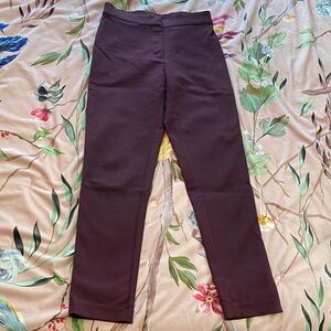 Chic Maroon FRNCH Pants 100% Cotton